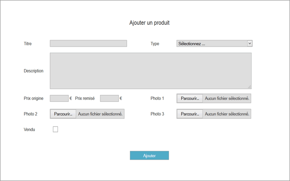 Développement d'une interface personnalisée
